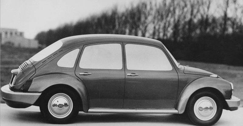 Illustration for article titled The Forgotten Beetle Four-Door Sedan That Volkswagen Never Made